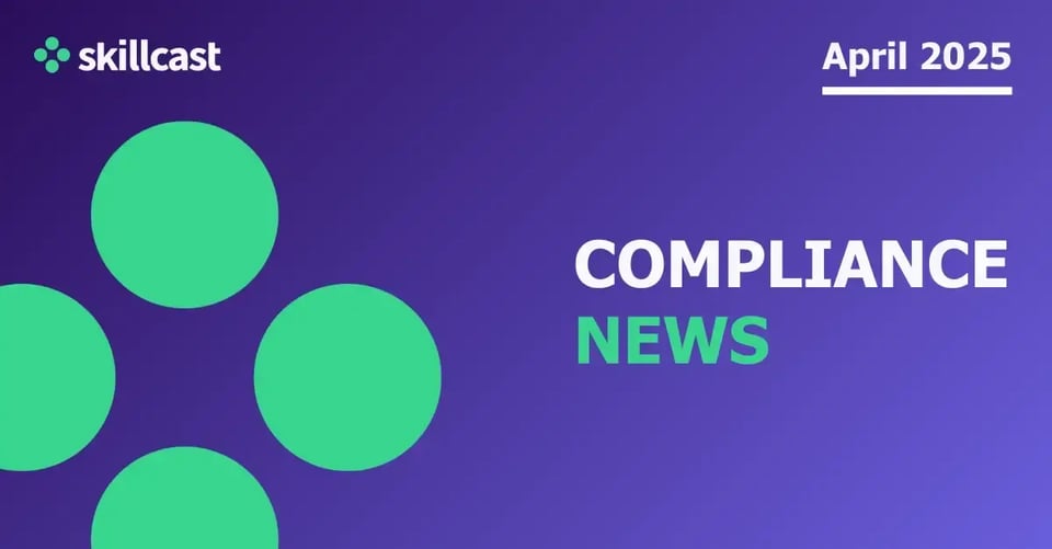 Compliance news April