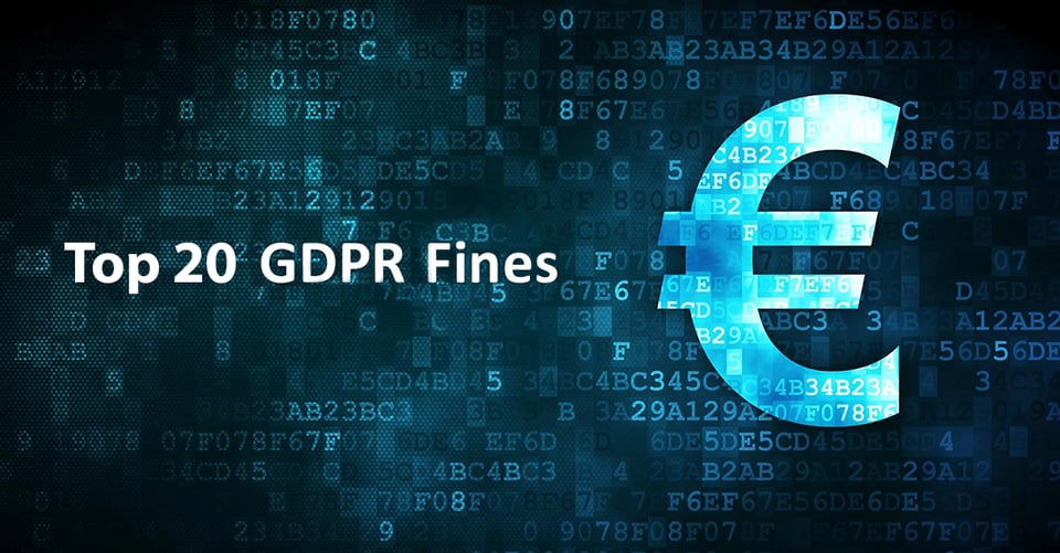 20 Biggest GDPR Fines